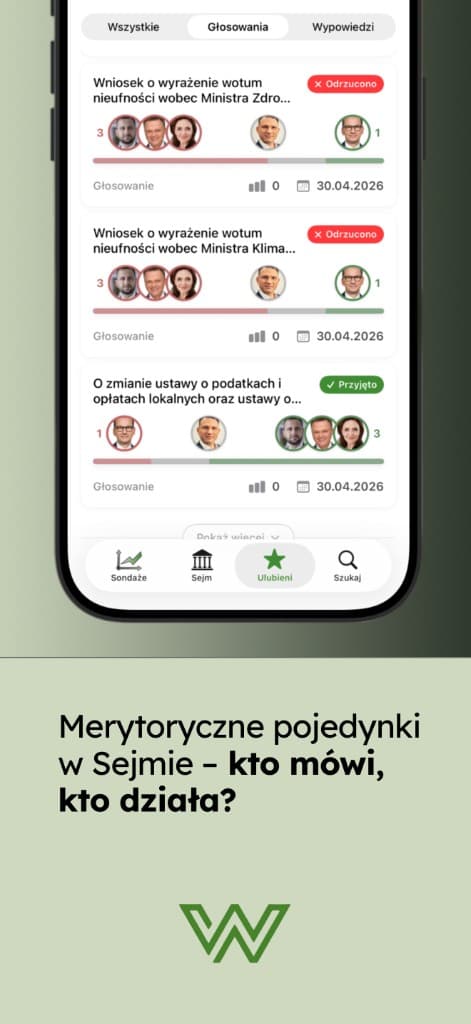 Wotum na iPhonie – głosowania sejmowe